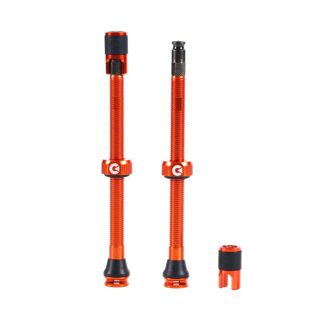 Click Valve - 40 mm Tubeless valves Black